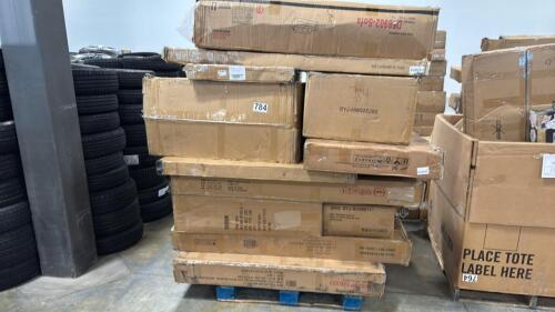 Sofa, storage cabinet, miscellaneous furniture, another storage cabinet, & more