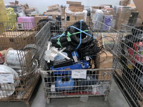 Industrial/automotive, motor, Jack, tires, cable, LAN cable network, strap tiedowns, & More