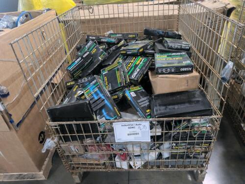 Industrial/automotive, air filters, car parts, lightbulbs, & More