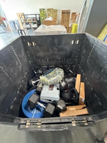 Bin of weights