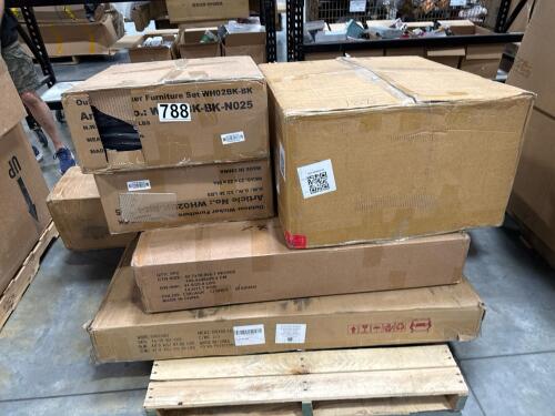 Wipes dispenser, metal racks, taper plates, garbage cans, wagon, cutlery, party supplies, & More