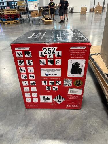 Cybercart by Alphard remote control golf caddy cart