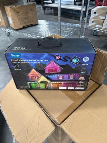 (5) Govee permanent outdoor lights elite 100'