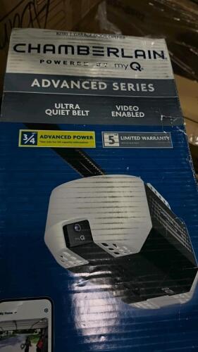 Lp gas grill, waste bin, chamberlain garage door opener, furniture, automotive part, Toshiba TV, acrylic scallop box, & More
