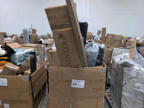 Mattress, cushion, rolled paper, swimming pool, canopy piece, & More