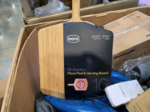 Bags, toilet paper, Aaron's gloves, ventilating fan, inflatable buoy, books, pizza peel, sheets, books, & More