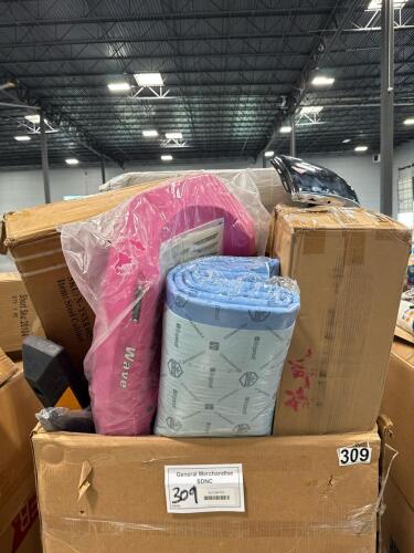Wave kayak, zinus rolled mattress, bumper item, rubber road bump and more