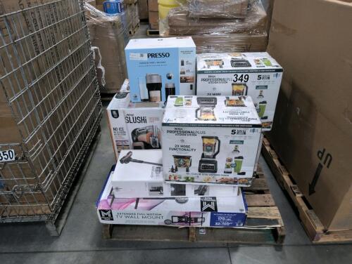 Multiple ninja professional ninja slushy machine, shark flex breeze, Nespresso coffee maker