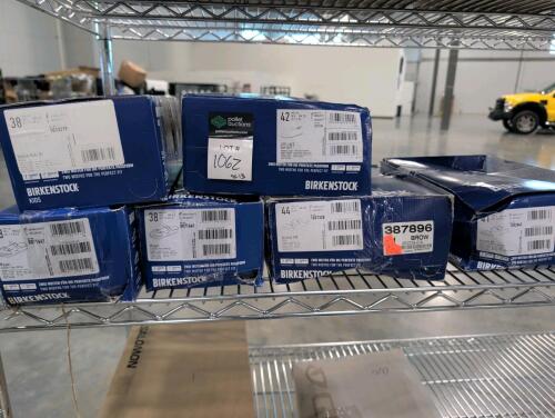 7 pairs of Birkenstock