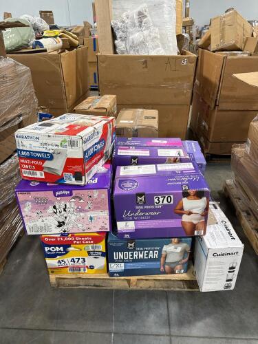 Undergarments, toilet paper, pull-ups, fire extinguisher?, & More
