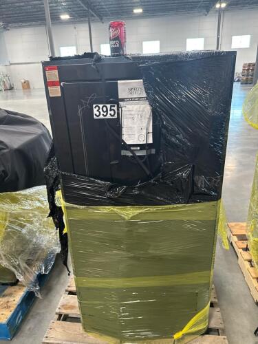 (2) sports afield 32 gun safes, 1 in box and 1 out of box (out of box has some damage)