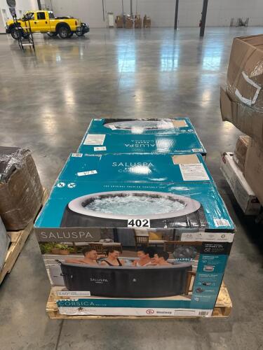 (2) bestway salu spa smart Corsica