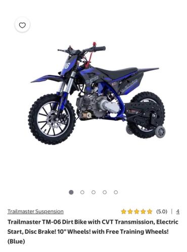 Trailmaster dirtbike A1 &ndash; 60