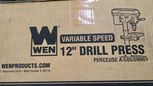 WEN variable speed 12 inch drill press