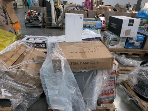Dream traveller, tires, quantum ultra split indoor, Samsung vacuum, luggage, three boxes EEM WALBRO carburetor kits(approximately 36 units)