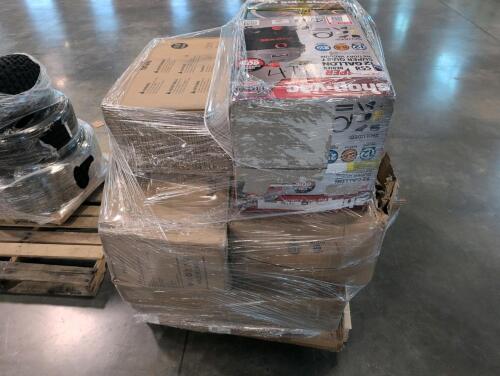 Shop vac, Kohler sink, solo stove, rocking horse, & More