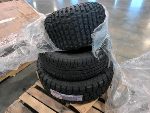 Pallet of miscellaneous tires