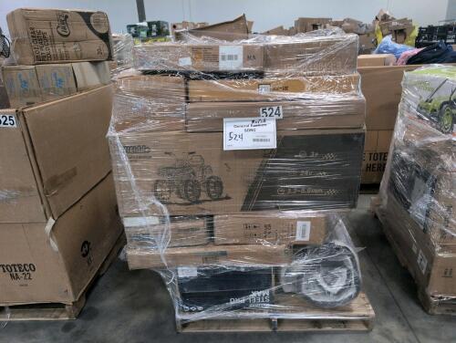 bestway steel Pro max, rolled mattress, Hikiddo ATV 4 wheeler, walking pad, office chair, ride on ATV,