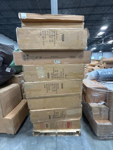 Multiple sofas, miscellaneous furniture