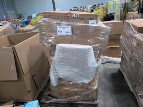 chair, and miscellaneous items