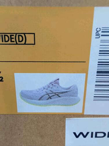 4 Asics and 1 pair of brooks shoes