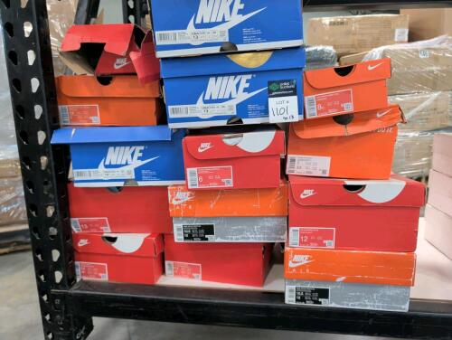 14 pairs of Nike shoes