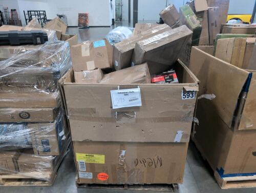 Industrial/automotive, wine rack, metal line, Wild game theater kit, lamps, & More