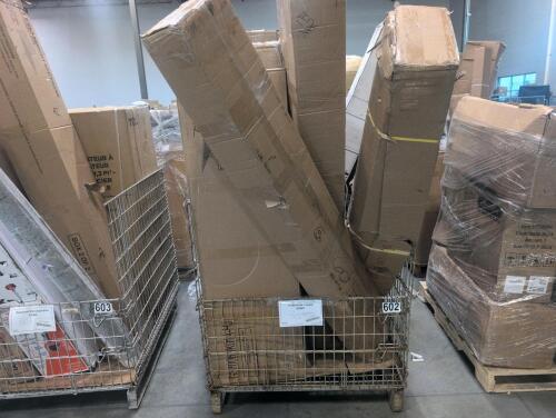 Plastic signage? Dining table piece, IBOCO shelving fee, canopy, & More