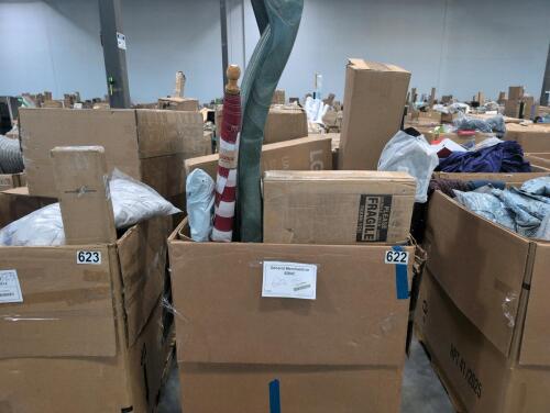 Slide, American flag, LG 50 inch TV, shovel, Ford automotive park, Level, plastic box covers, & More