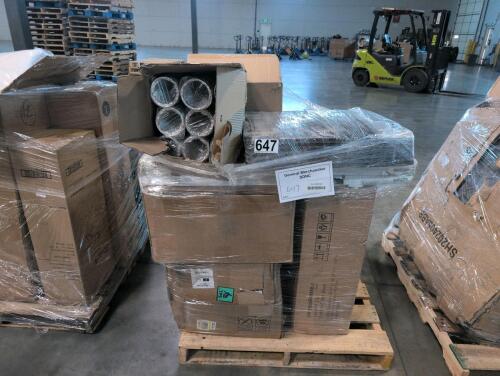 Swimming pool, swings furniture, flex transition post, foam Flooring, undergarments, and more
