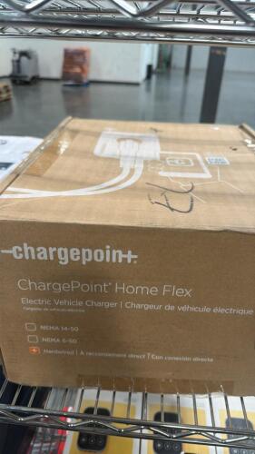 ChargePoint home flex, hardwired