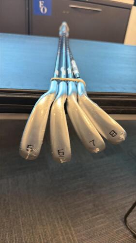 Left-handed cobra golf irons king 5, six, seven, eight