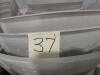 Approximately 37 stacking chairs, used - 3