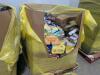 Big box store in the box: food, nature Valley, animal cookies, pasta, Kodiak cakes, flour, olives, jerky, raisins, Oreos, chicken Rock, biscotti, peanuts, bone broth,, and much much more