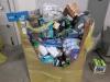 Big box store in the box: scrubbing bubbles, CAMDRO, Windex, garbage bags, SPEERRY, Skechers, Clorox, nine West, Kleenex, bedding, clothing, detergent, finish, cups, scrubbing pads, & More