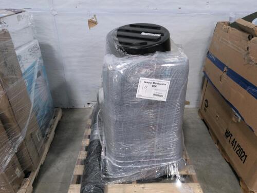 Welcome MAT, planters barrels, chair, & More