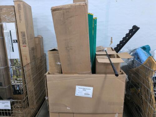 Fishing pole, trim, ladder, vacuum parts, top flight golf putter, fishing pole, insect screen, & More
