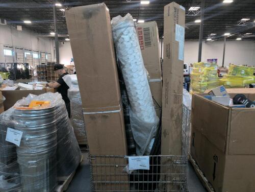 Miscellaneous furniture, mattress, bedframe, speed bump, California King product, rolled material, & More