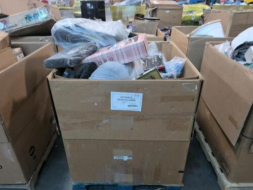 Hydro jug kit, pillow, puzzles, mattress topper, bag, cushion, Bible, mattress, golf balls, and much more