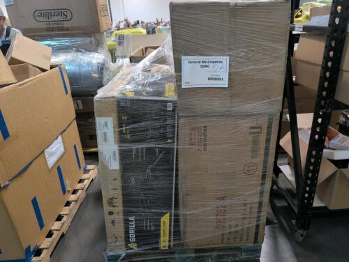 Adjustable bed TXL, gorilla dump cart, furniture, & More