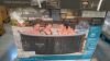 Paddle board, smokeless pit, keter storage box, sALUSPA Corsica