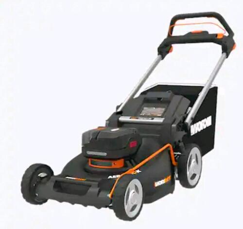 Twin mattress, Electric wiggle car, topiary tree, WORX lawn mow f trampoline piece, & more