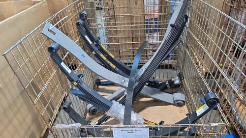 Leaf springs cannot be shipped