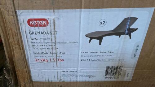 GRENADA set, deck box, Flooring, and