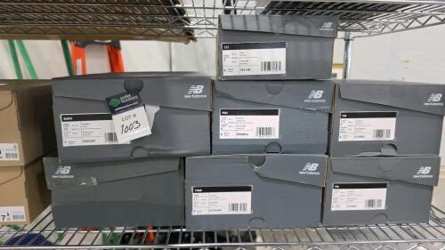 Seven pairs new balance shoes