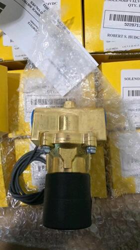 15 &ndash; solenoid valve half inch 24 VDC Robert HUDGINS co