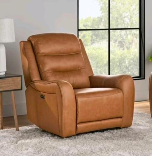 Leather recliner out of box Customer return