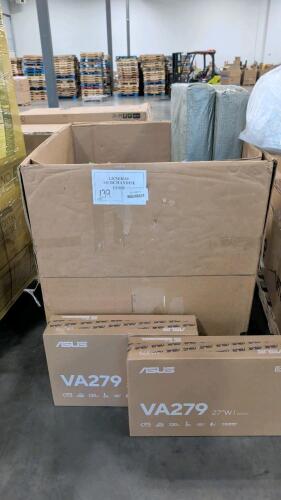 Kleenex, books, pillows, asus monitors , arlo, and more