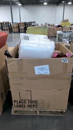 Industrial/automotive, jackstands, bubble wrap, drive impact socket set, wall base, car parts, and much more