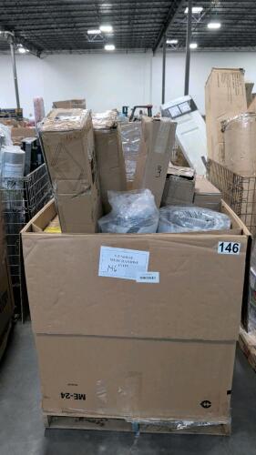 Mattress, boxspring, Flooring, miscellaneous furniture, large brush, & More